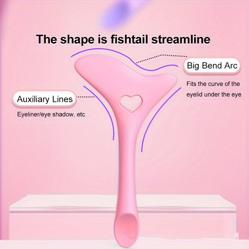 Reusable silicone multi-purpose eyeliner shield