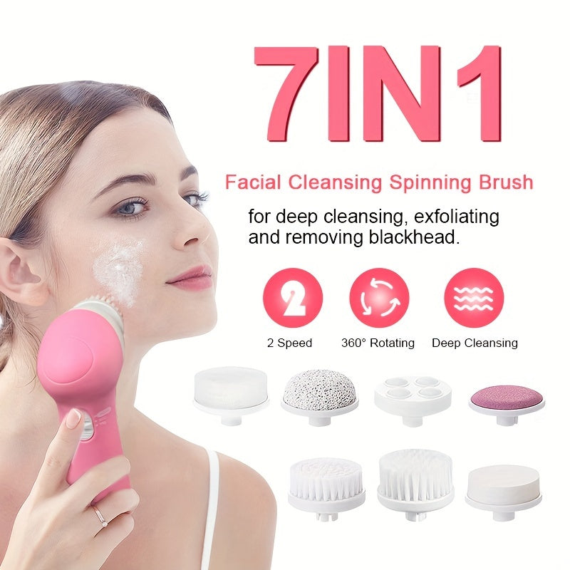 7-in-1 Multi-Function Facial Cleanser - Gift for Mom