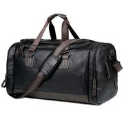 Black Fashionable Waterproof Multi-Function Men's Travel Bag