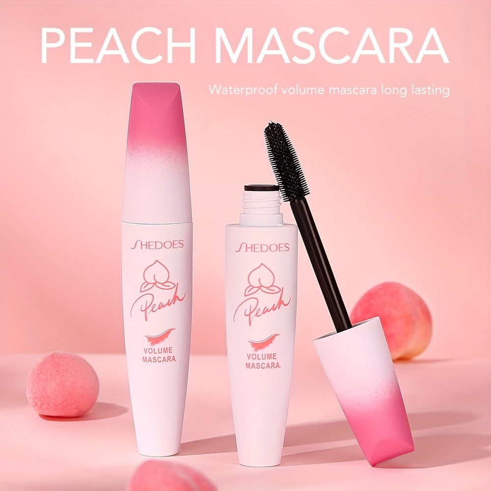 Waterproof Peach Mascara - Long Lasting, Amazing Thick Lashes