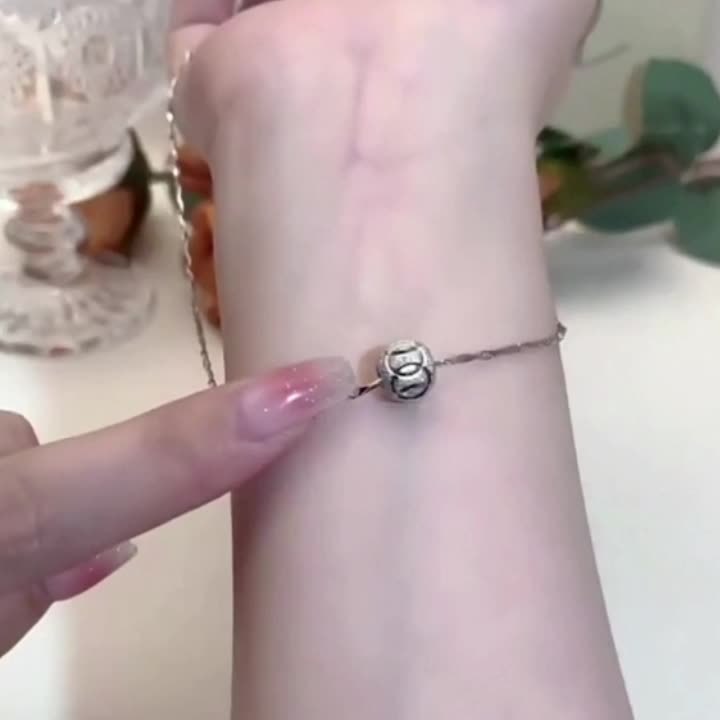 925 Silver Necklace Lucky Beads Elegant Allergy