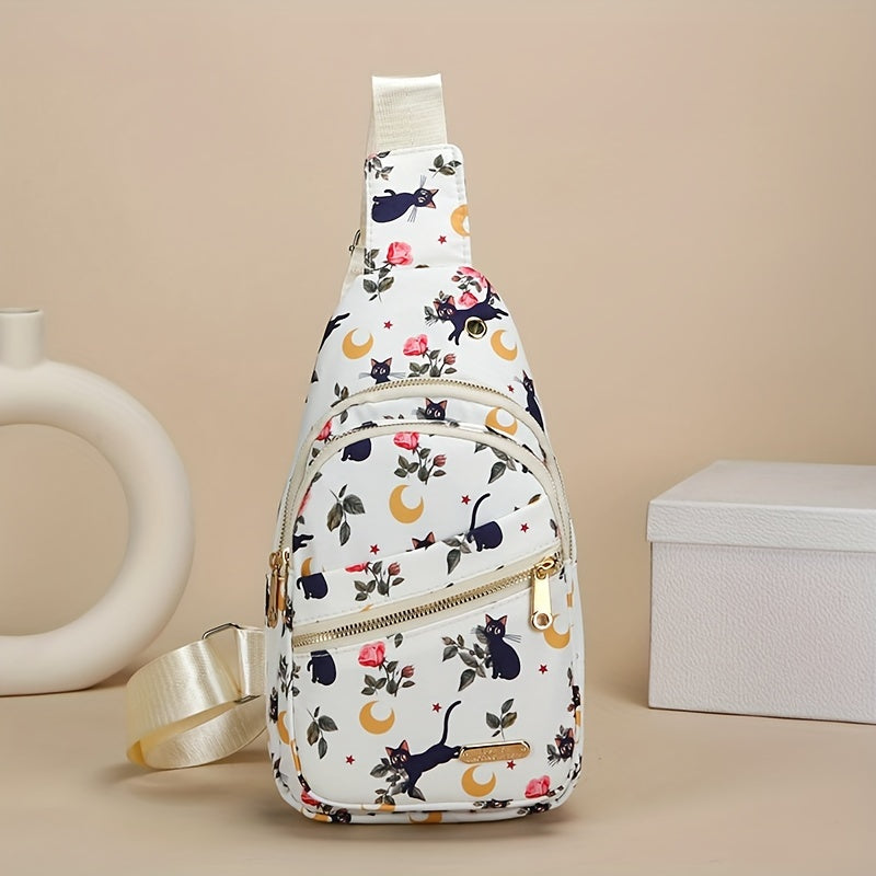 Túi Đeo Chéo Nữ Thêu - Dung Tích Lớn, Phong Cách Đô Thị - Daisan Mart