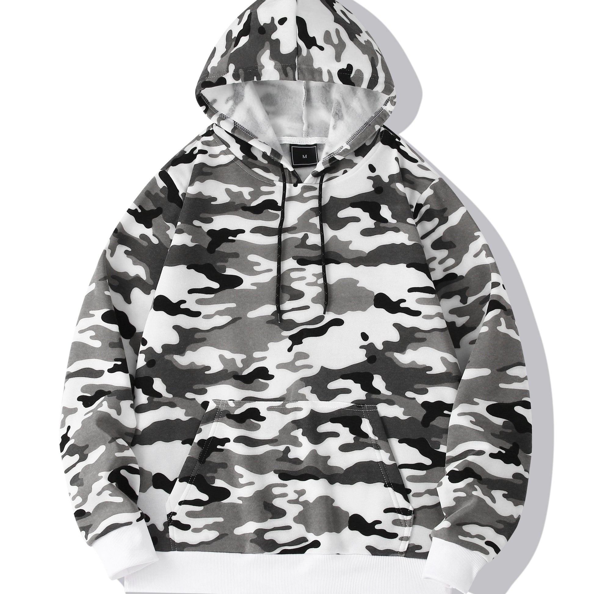 Áo Hoodie Rằn Ri Nam Thu Đông Ấm Áp - Daisan Mart