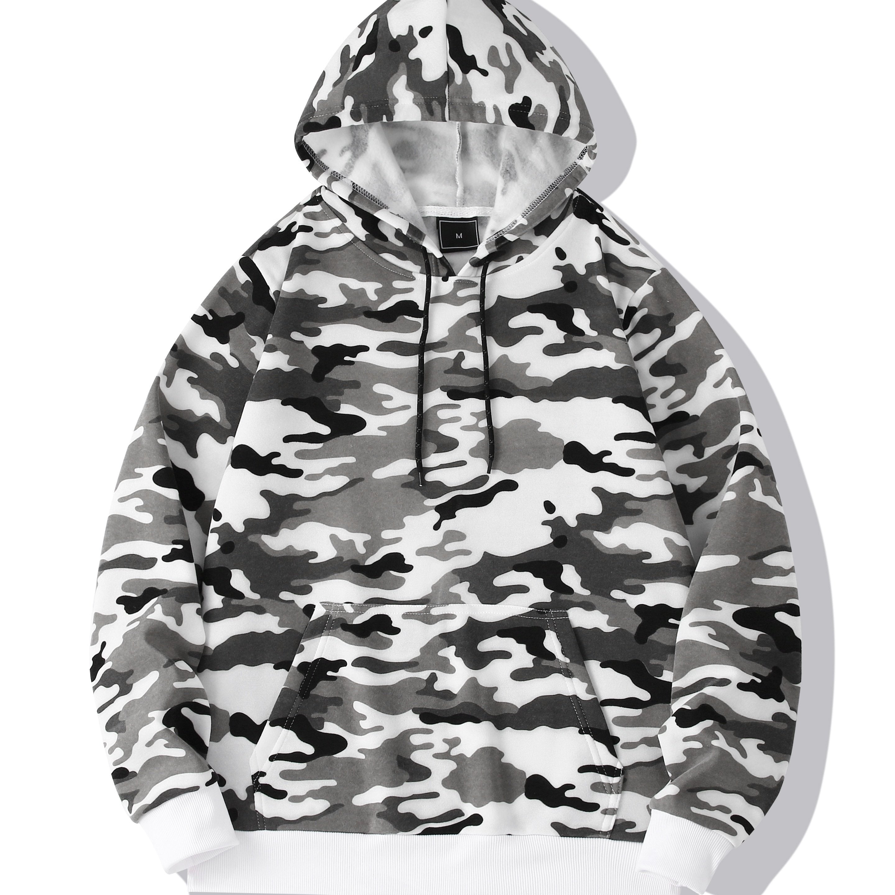 Áo Hoodie Rằn Ri Nam Thu Đông Ấm Áp - Daisan Mart