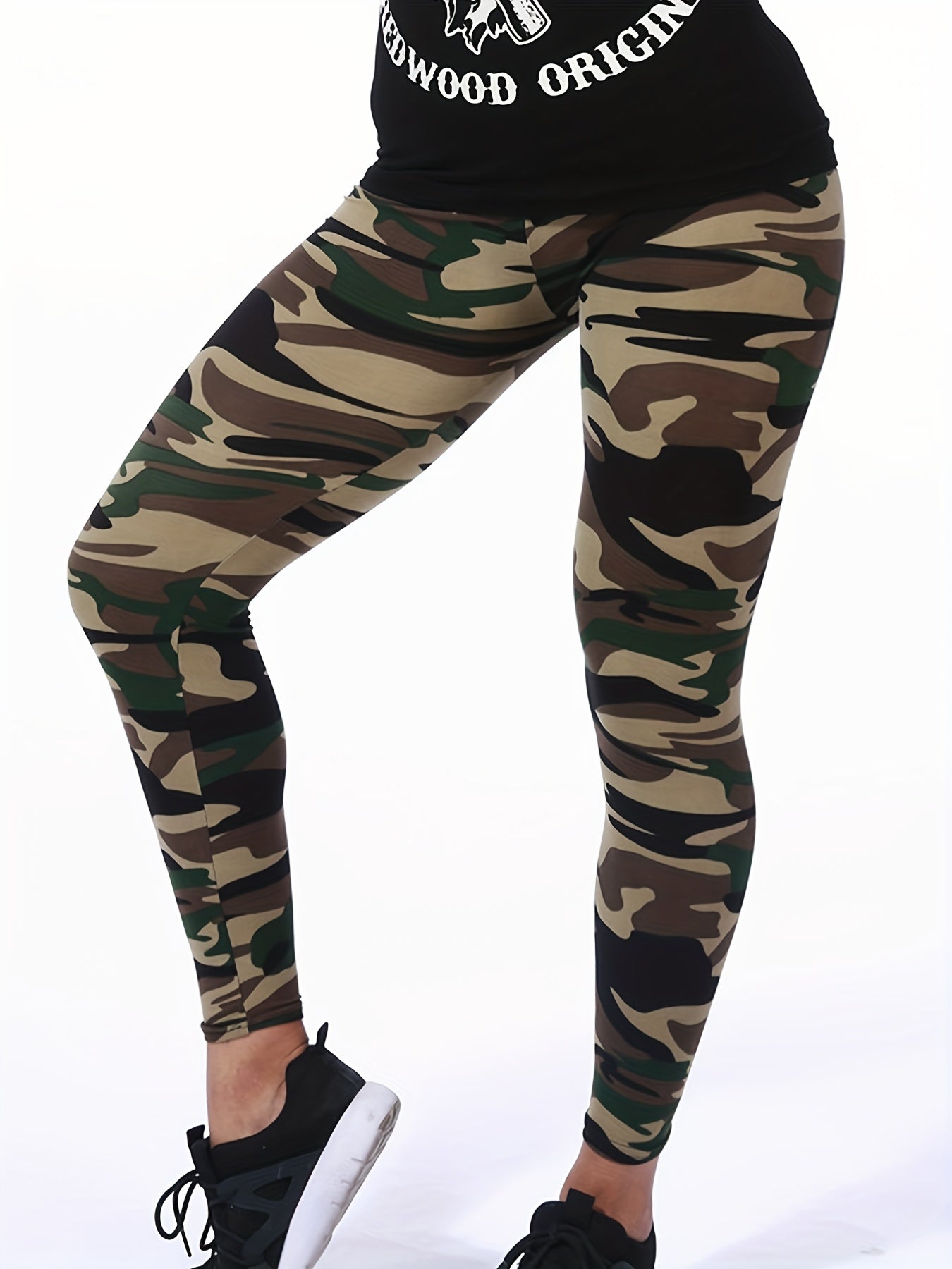 [Floral Leggings] High Waist Floral Printed Women's Leggings | Casual Sweatpants Pants - Daisan Mart