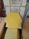 Yellow hexagon tile 200x230 FL 205
