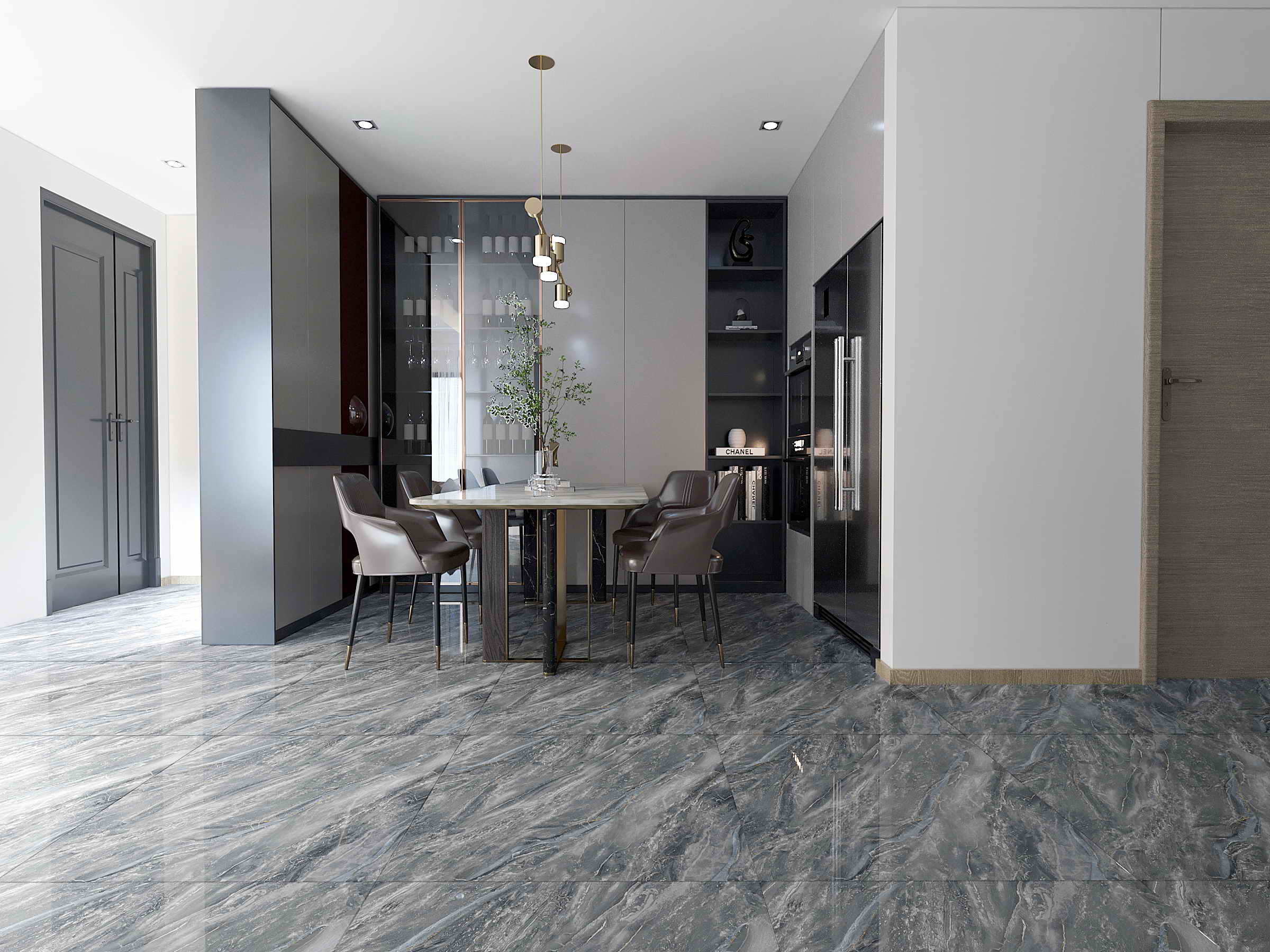 PERFECT PORCELAIN TILE 80×80 CODE 34054 GLOSSY