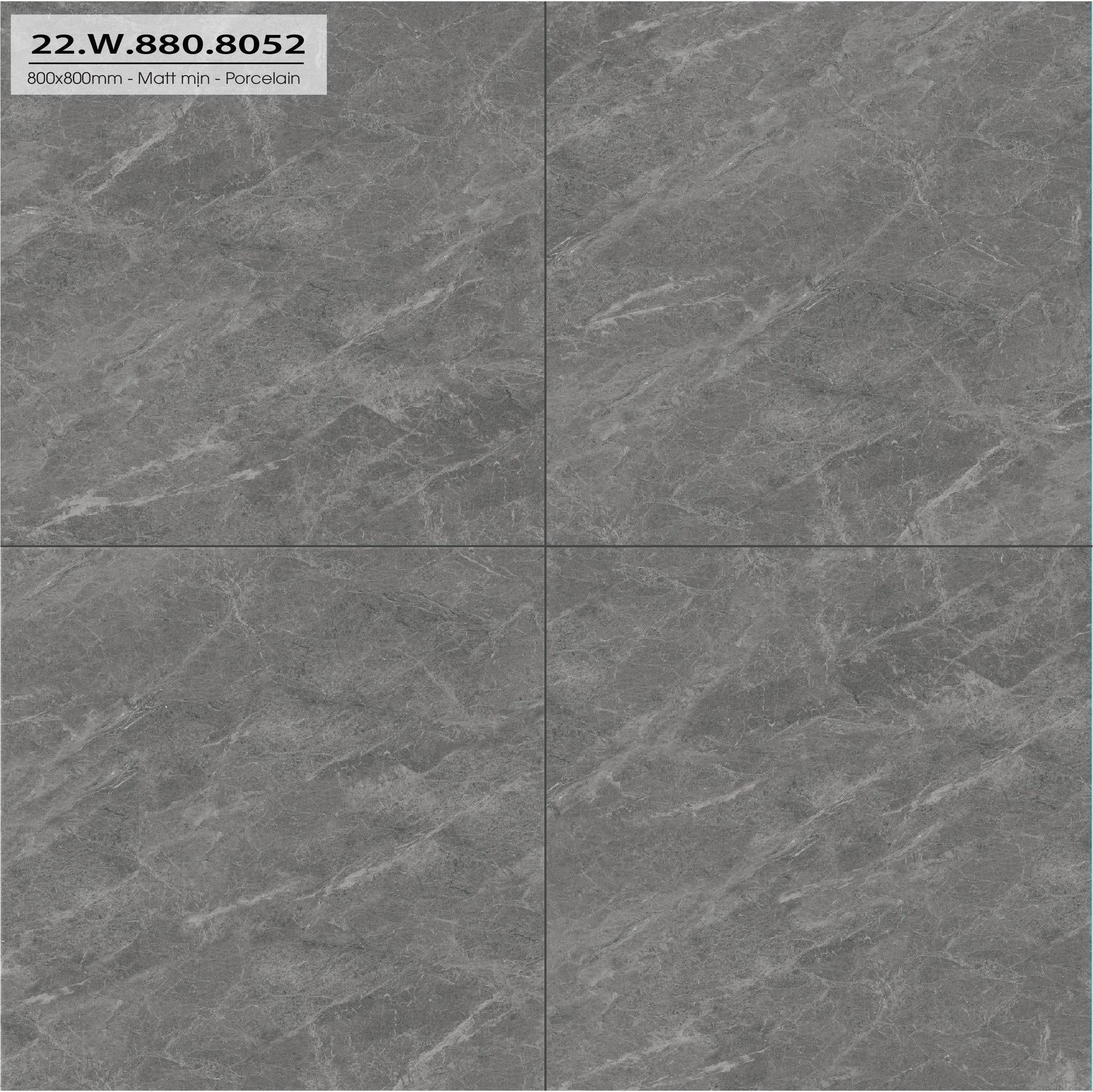 800x800mm Matt smooth tile 22W.880.8052