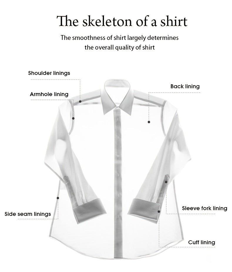 Áo Sơ Mi Nam Pháp 2025 Kèm Măng Sét Thanh Lịch