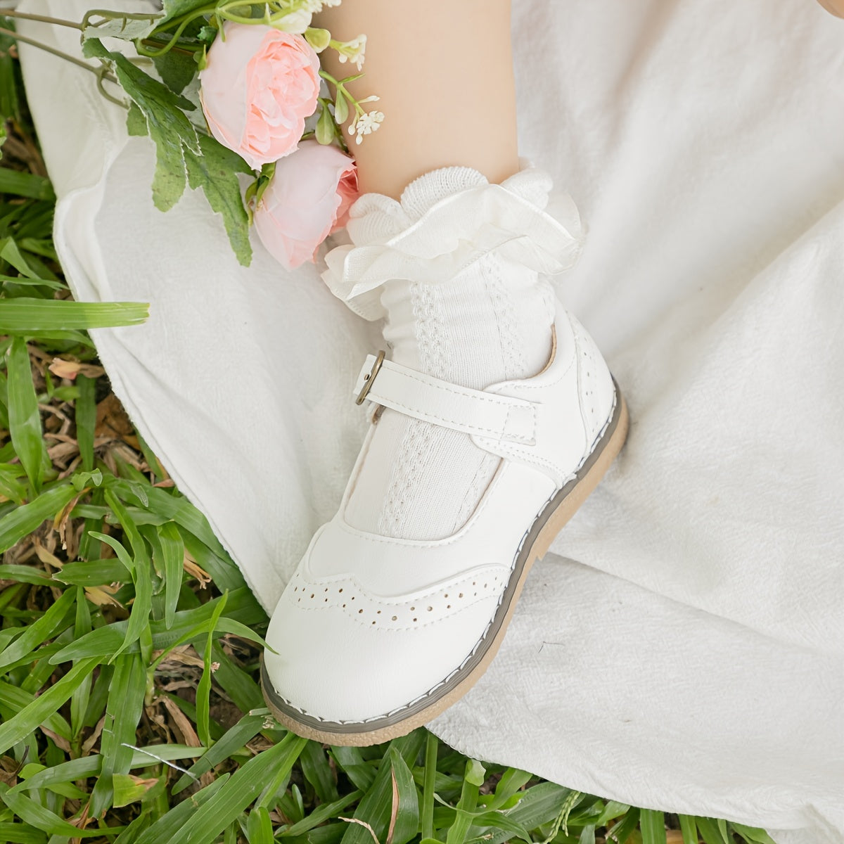 Fashionable Wedding Party Baby Girl Doll Shoes
