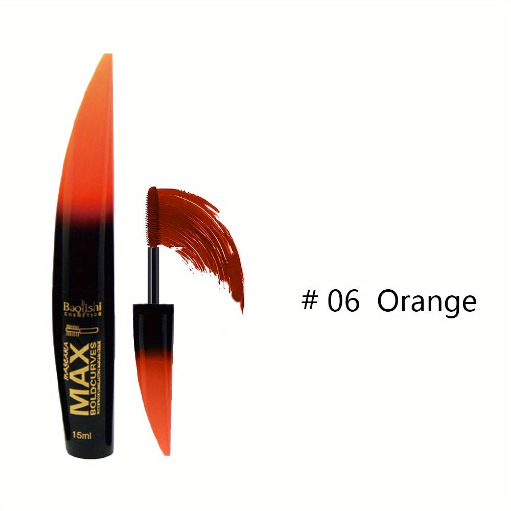 Mascara 6 Màu Sắc Nổi Bật - Dày Mi, Chống Lem, Siêu Lâu Trôi - Daisan Mart