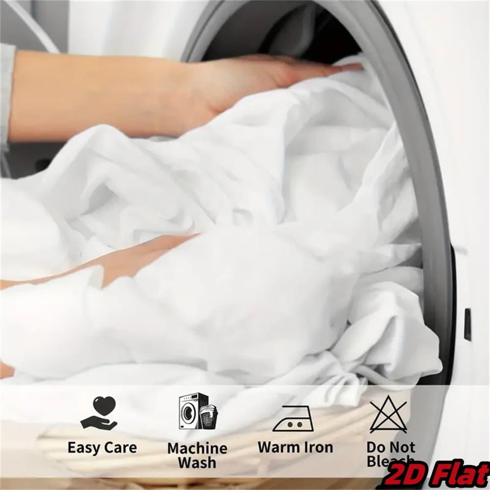 3pcs 2D Flat Christmas Poinsettia Duvet Cover - Red Flower Bedding with Green Pine Branches, Snowflake Pattern, Soft Breathable Polyester, Winter Holiday Bedroom Decor, All-Season 100% fiber fabric 1 Duvet Cover + 2 Pillowcas