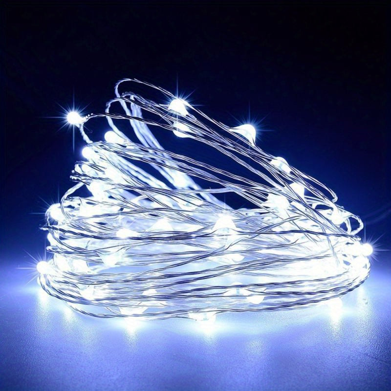 50/100LED Christmas Halloween Wedding Decoration Lights String
