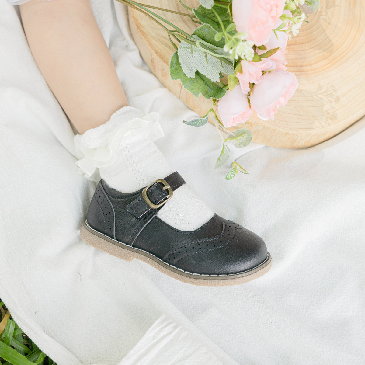 Fashionable Wedding Party Baby Girl Doll Shoes