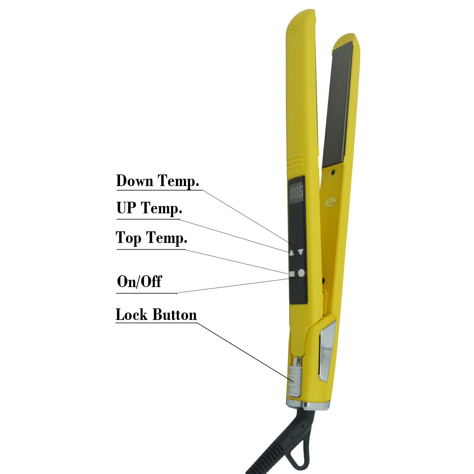 Máy Duỗi Tóc Titan Pro - Thiết Kế Ergonomic & Đa Điện - Daisan Mart