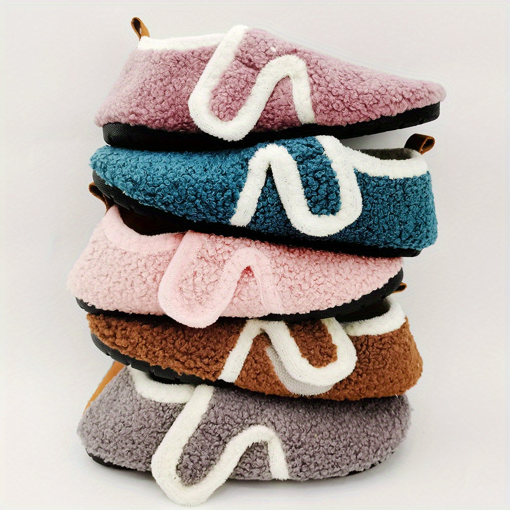 Dép Bông Bé Gái Dễ Thương - Ấm Áp, Chống Trượt