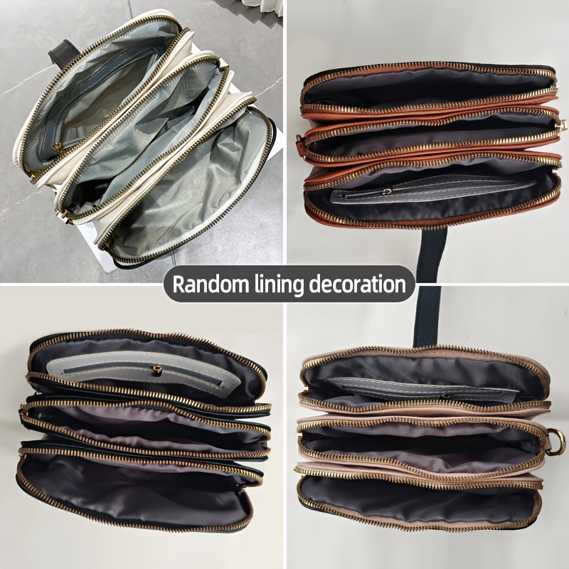 Faux Leather Fashion Handbag - Feminine Style