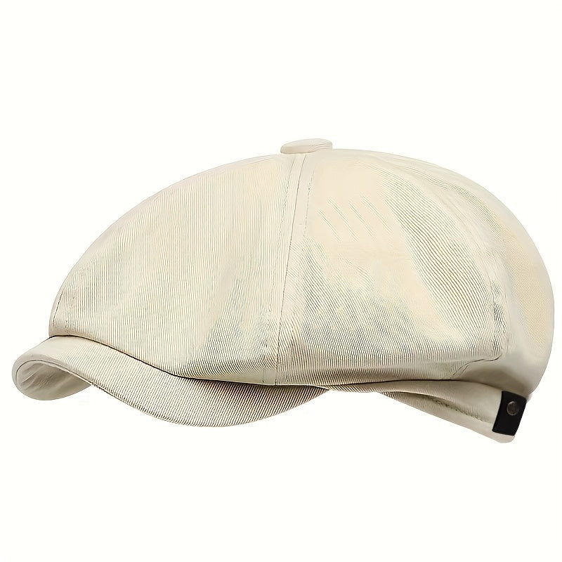 Nón Beret Retro Nam - Mũ Dệt Kim Phong Cách Cổ Điển - Daisan Mart