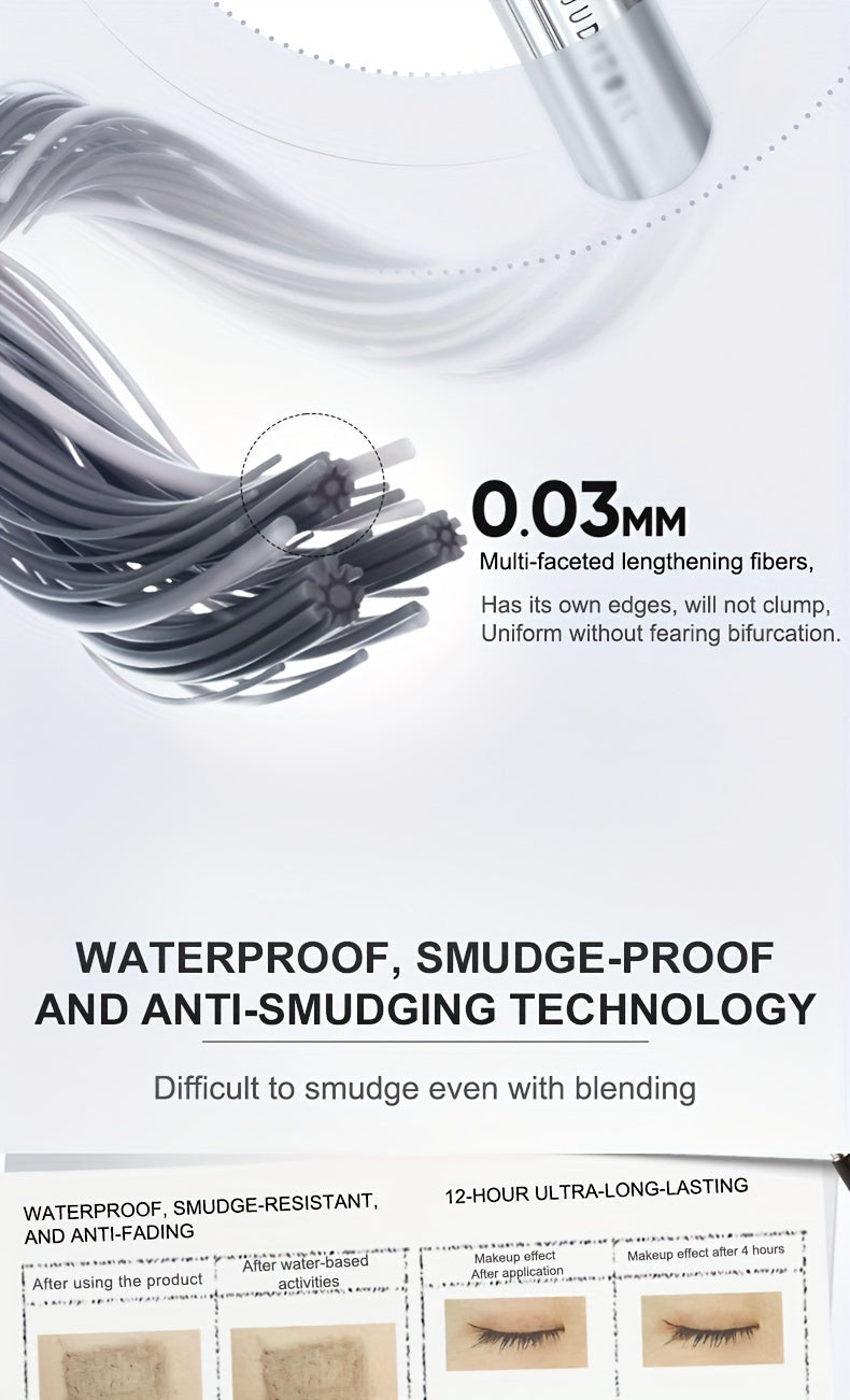 Judydoll 3D Curling Mascara - Thick, Long, Smudge-Free