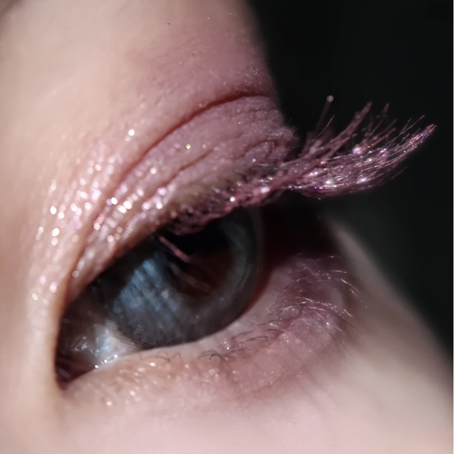 Diamond Long Curled Lashes - Smudge-Proof Glitter Mascara