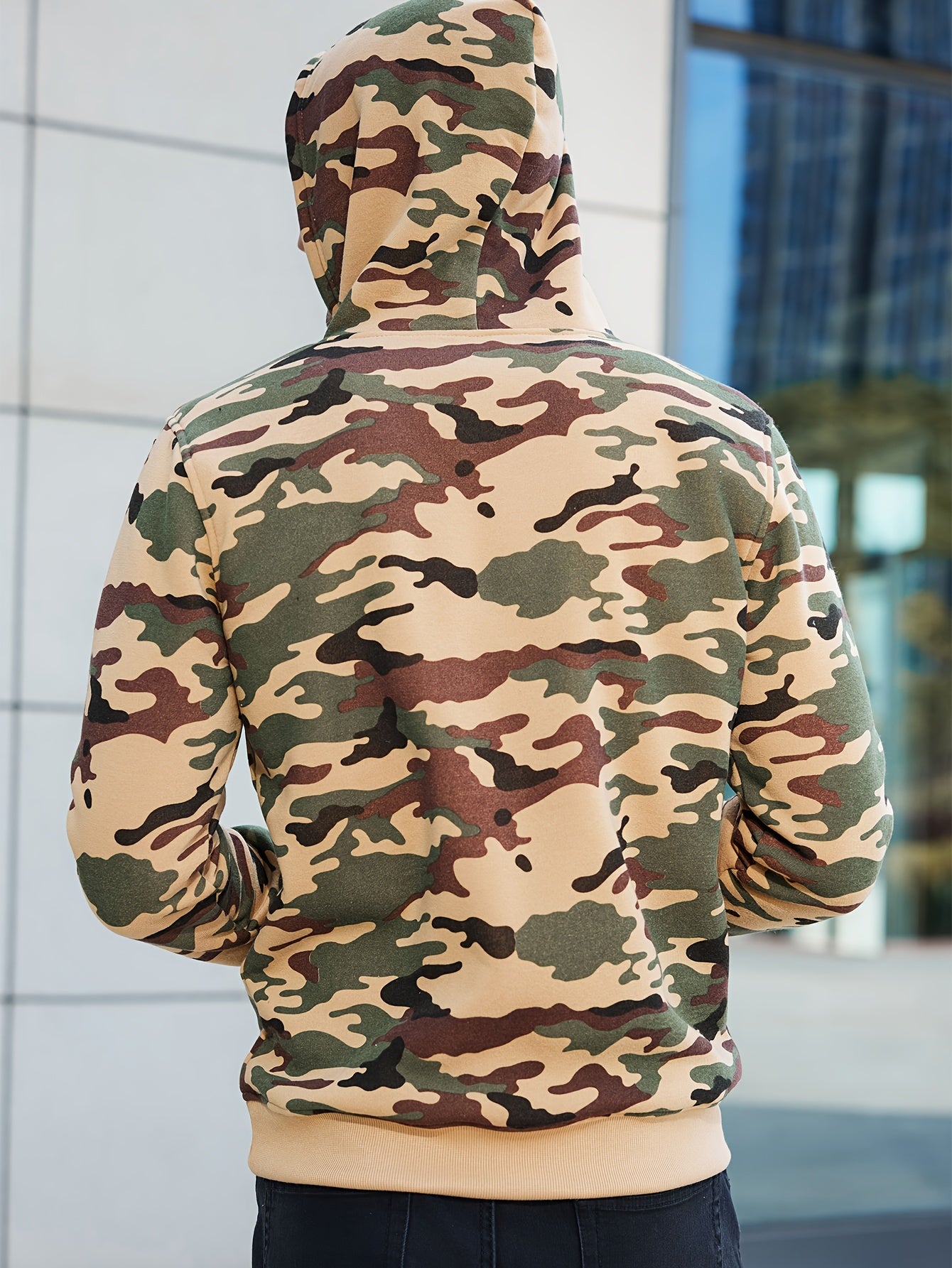 Áo Hoodie Rằn Ri Nam Thu Đông Ấm Áp - Daisan Mart