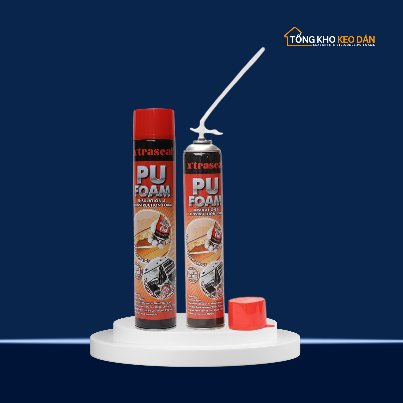 Xtraseal PU Foam Soundproofing and Heat Insulation