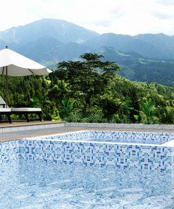 Dong Tam swimming pool tiles 20×20 blue 2020MARINA004