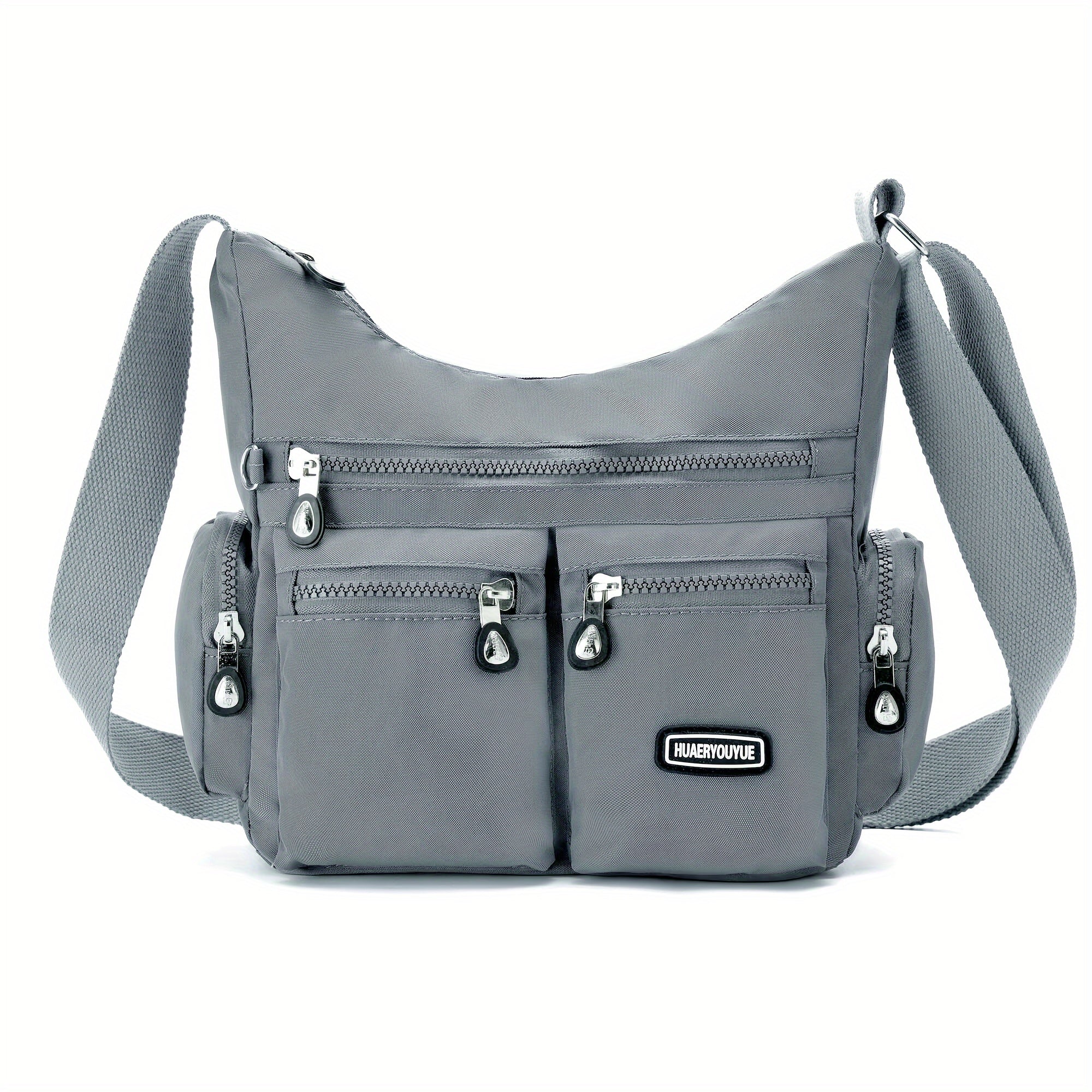 Lightweight Multi-Purpose Square Bag - Unisex Travel Crossbody Bag