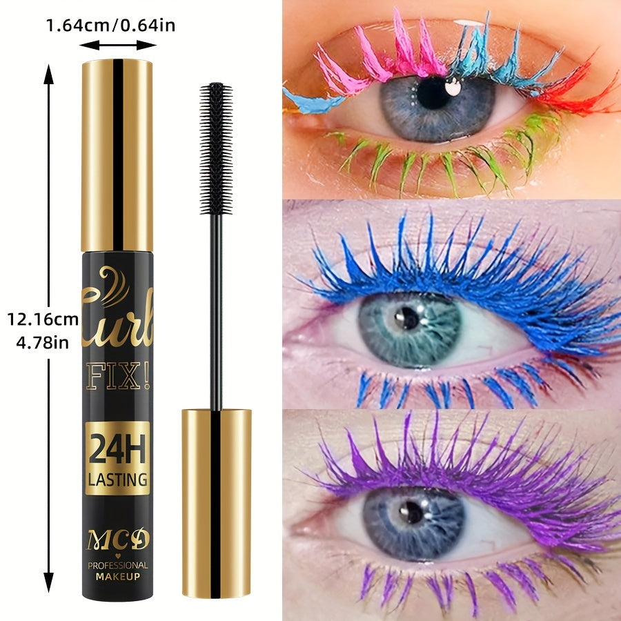 Mascara 11 Màu Sắc Sống Động - Nhanh Khô, Dày, Dài