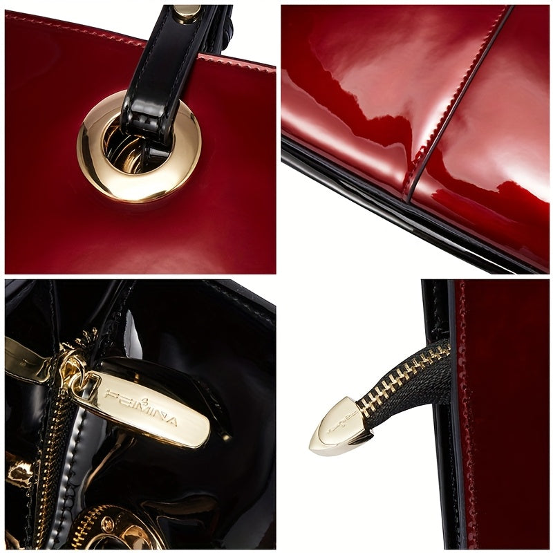 Túi Xách Da Bóng Sang Trọng - Đa Năng & Thời Thượng