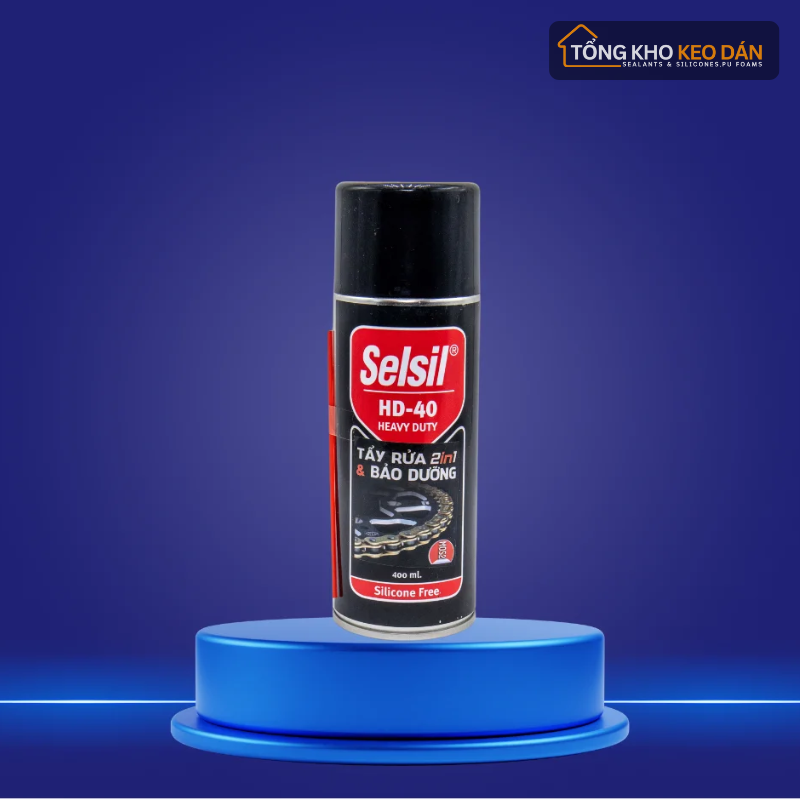 Selsil HD-40 Rust Remover and Lubricant 