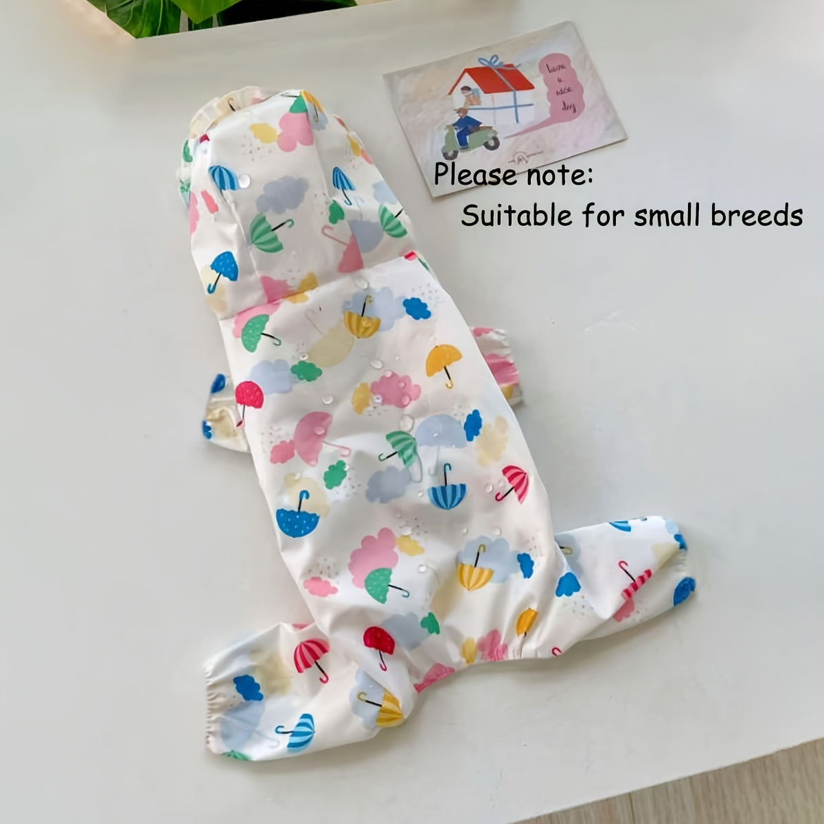 Áo Mưa Chống Nước Cho Chó Nhỏ - Dễ Thương & Tiện Lợi - Daisan Mart