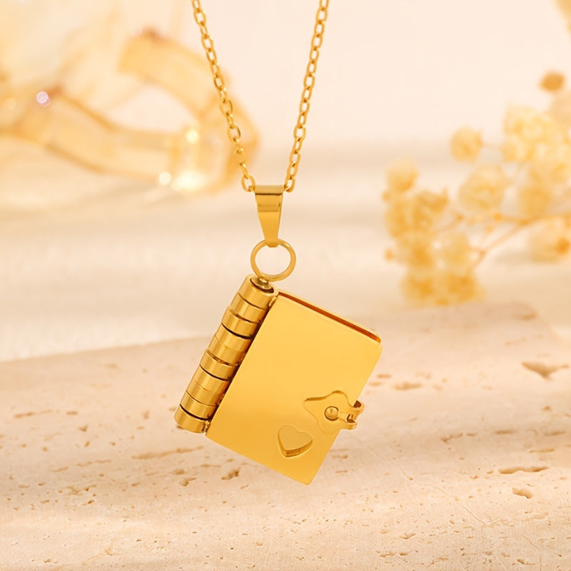 Unisex Elegant Minimalist Gold Plated Stainless Steel Necklace