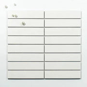 White Chopstick Mosaic Tile 32x145mm 3201M