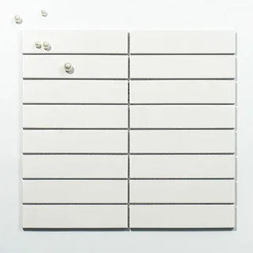 White Chopstick Mosaic Tile 32x145mm 3201M