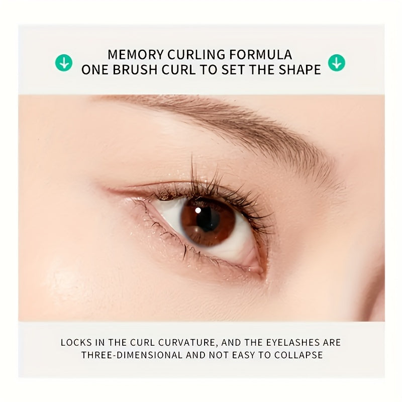 4D Thick, Curled, Long-Lasting Mascara - Set of 3 Premium Olive Brushes