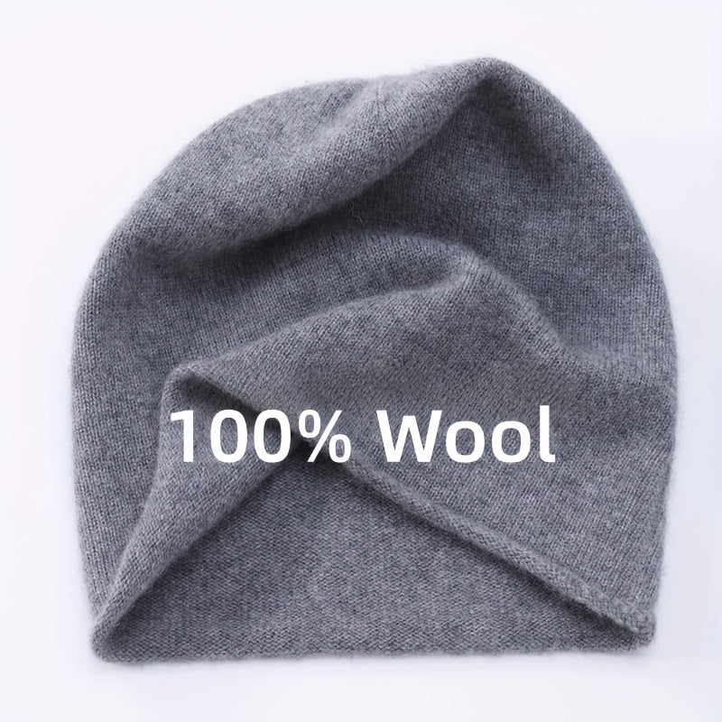 Mũ len cao cấp 100% Wool - Ấm áp, Thoáng khí, Unisex