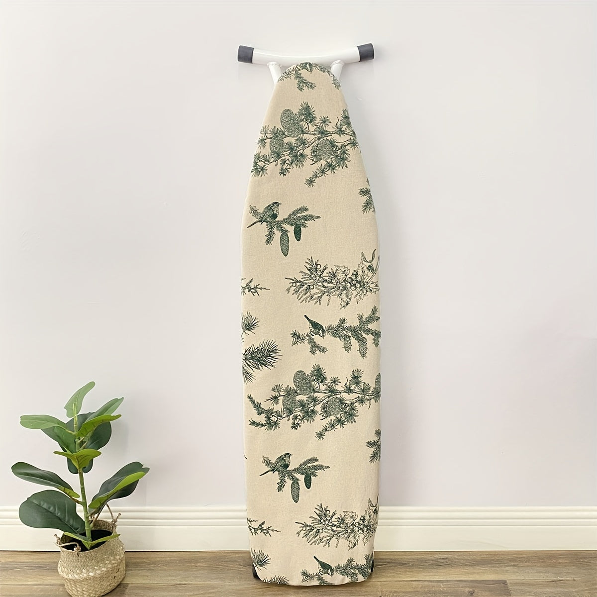 Scratch-Resistant Iron Cover, Green Pine Pattern