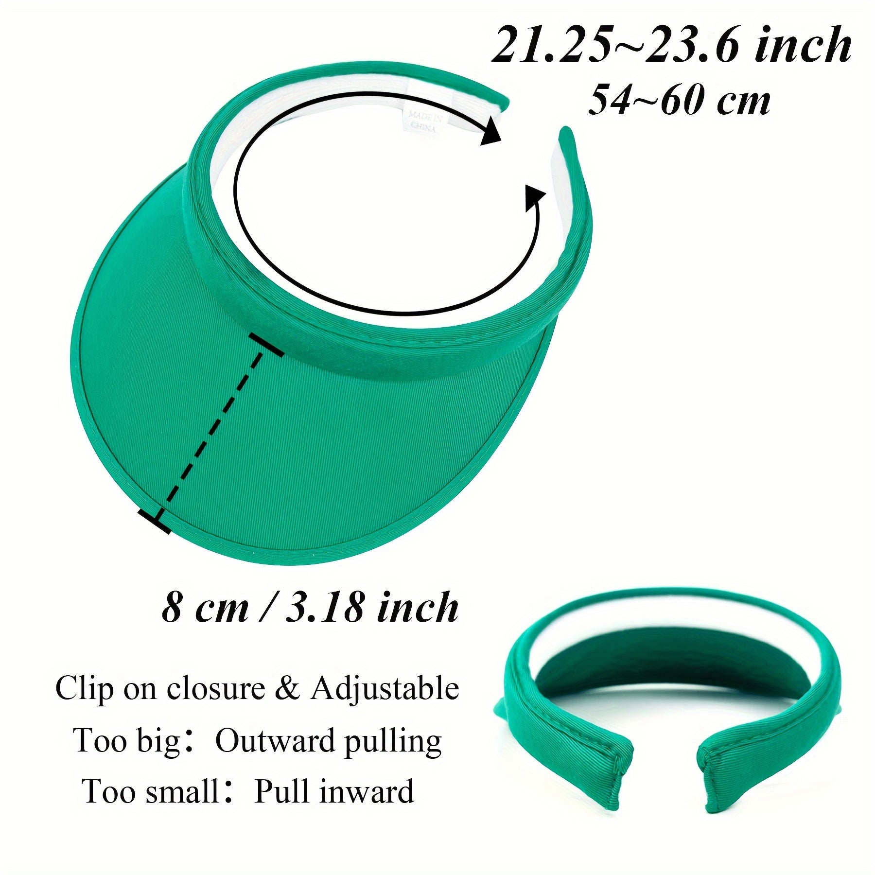 Unisex Sports Wide Brim Sun Protection Baseball Cap