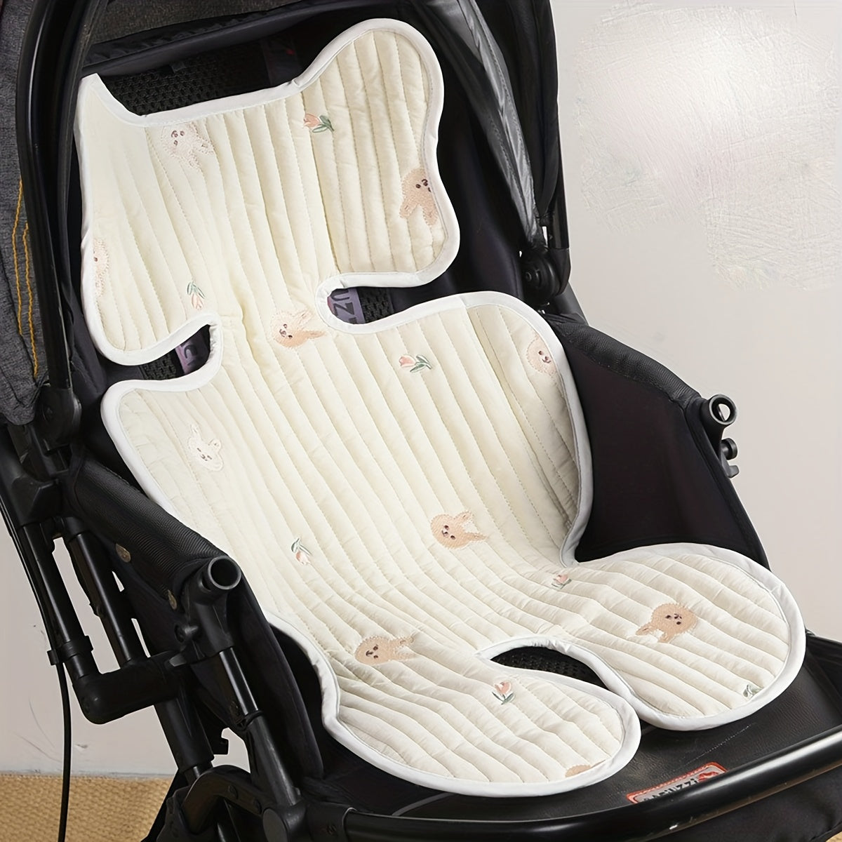 Đệm Xe Đẩy Em Bé Cotton Đa Năng Thoáng Mát 4 Mùa - Daisan Mart