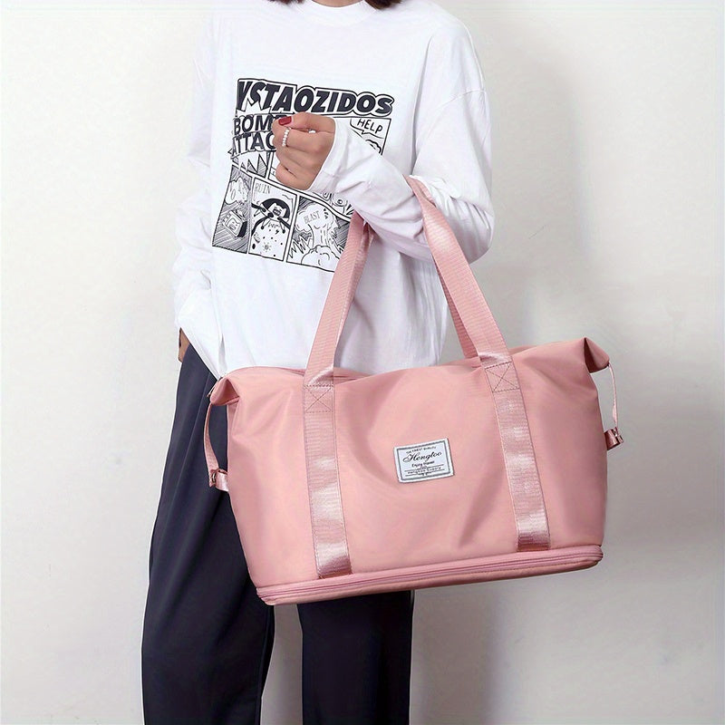 Túi Thể Thao Nữ Đa Năng Dung Tích Lớn Màu Hồng