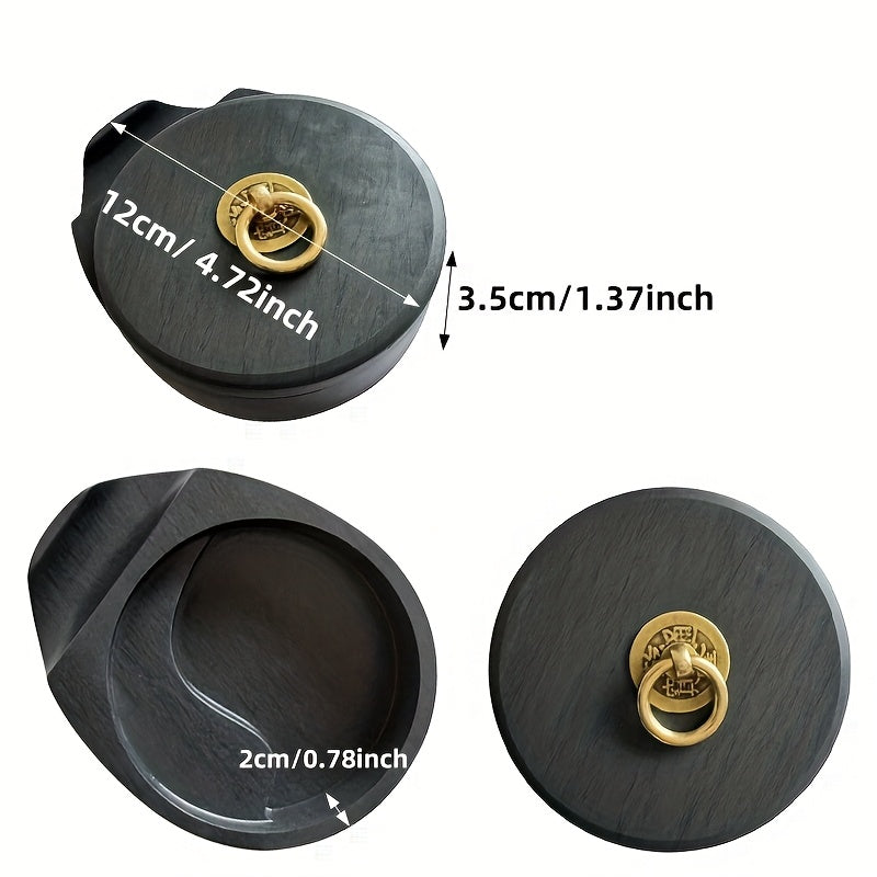 Traditional Inkstone Set with Pen - Anti-Evaporation