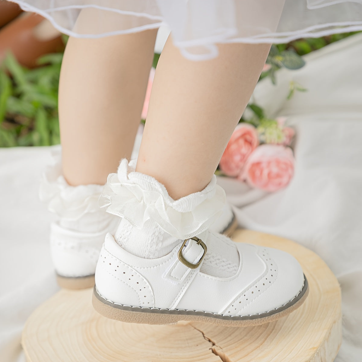 Fashionable Wedding Party Baby Girl Doll Shoes