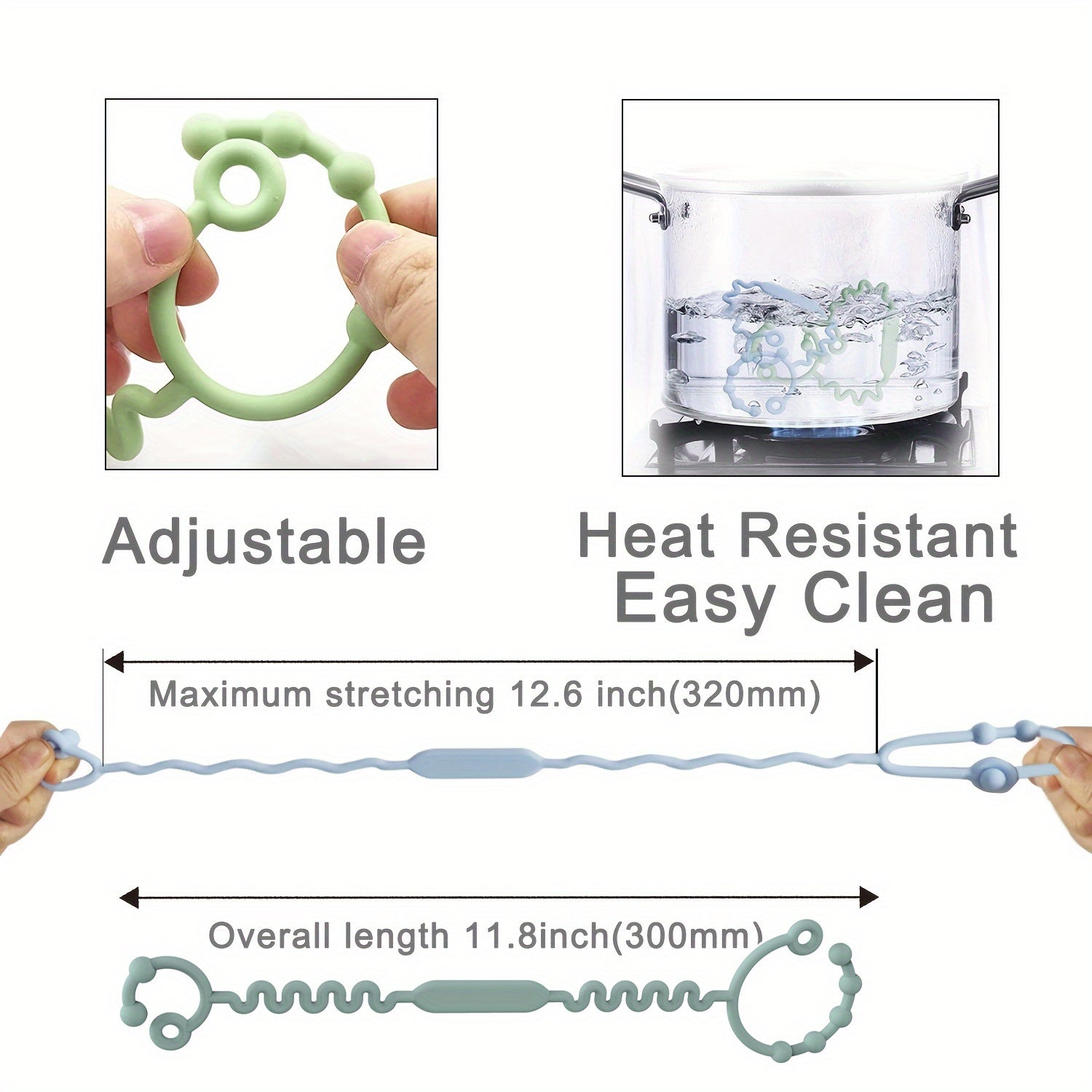 3-Pack BPA-Free Silicone Safety Straps for Babies: Secure Teething, Sippy Cups, & Accessories on Strollers, High Chairs, Car Seats - Daisan Mart