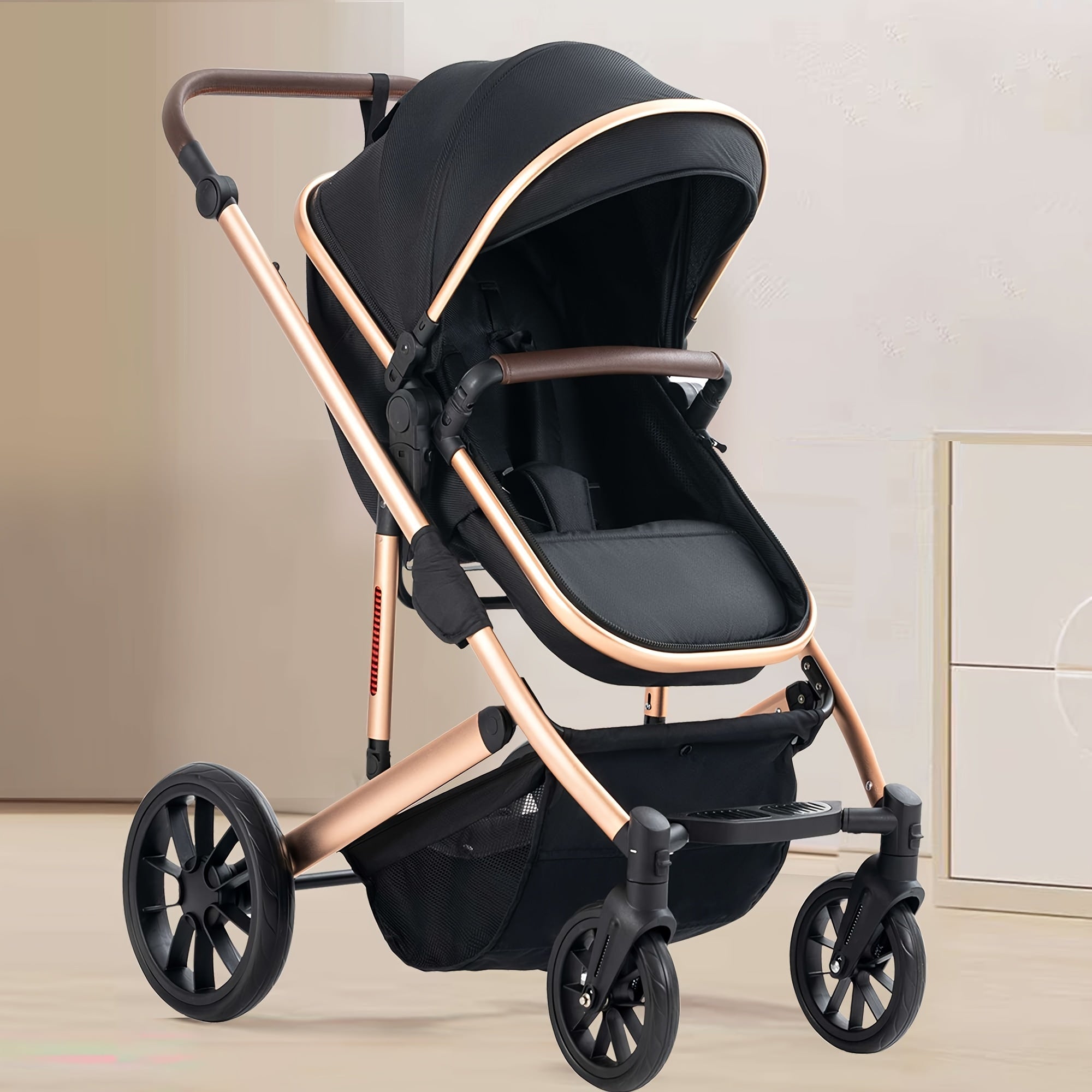 Premium 2-in-1 Baby Stroller with Reversible Seat
