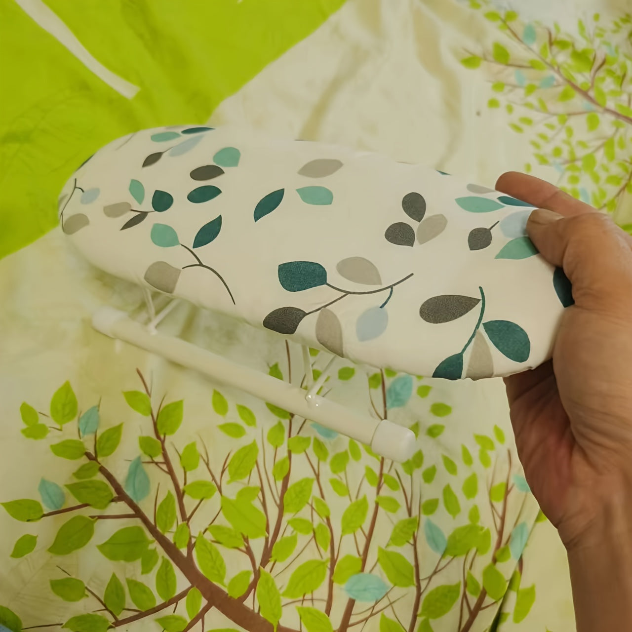 Mini Plastic Ironing Board Sleeve - Portable Tabletop Ironing Board for Home Use - Compact and Lightweight Design - Small Ironing Board for Sleeves and Quick Touch-Ups