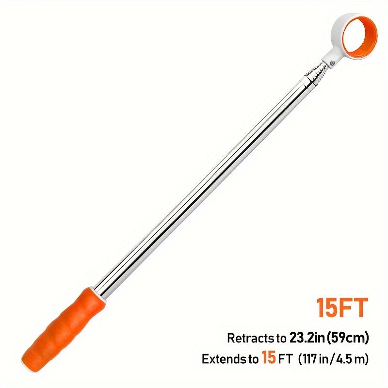 Dụng Cụ Nhặt Bóng Golf Inox Chống Gãy, Dài 4.5m - Daisan Mart