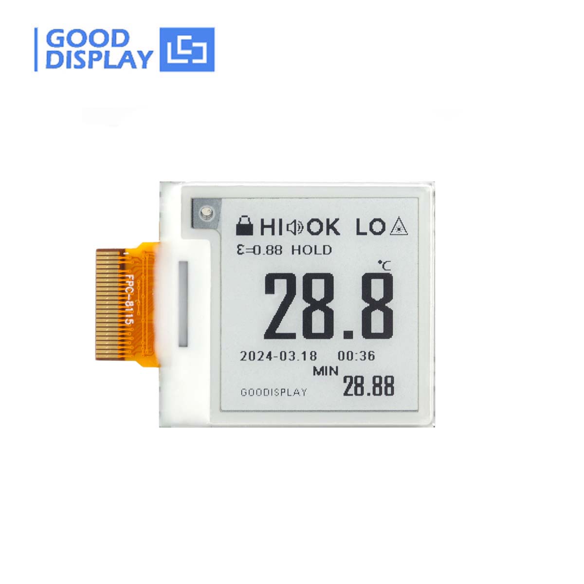 [Special Offers] 1.54-Inch Color E-Paper Display Module with SPI Interface Small High-Resolution E Ink Screen, GDEM0154Z91 - Daisan Mart