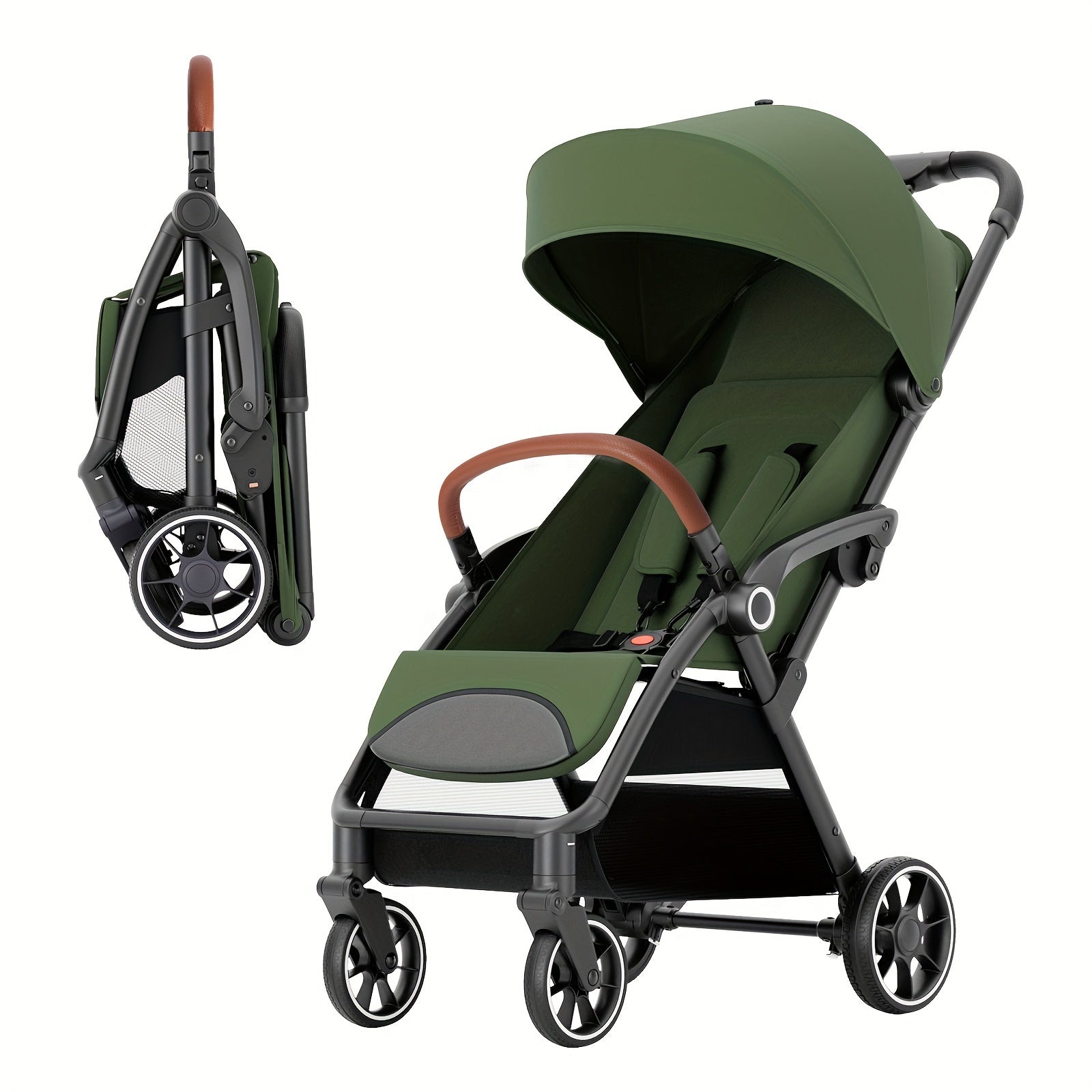 Foldable Travel Stroller for Babies, Convenient Reversible