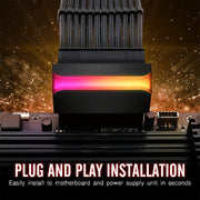 Upgrade Your PC's Power Supply with this ATX 24-pin 90 Degree Power Plug Adapter!